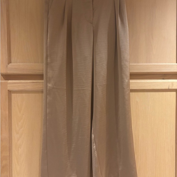 Simply Vera Vera Wang Tan Wide-Leg Pants - Picture 7 of 8